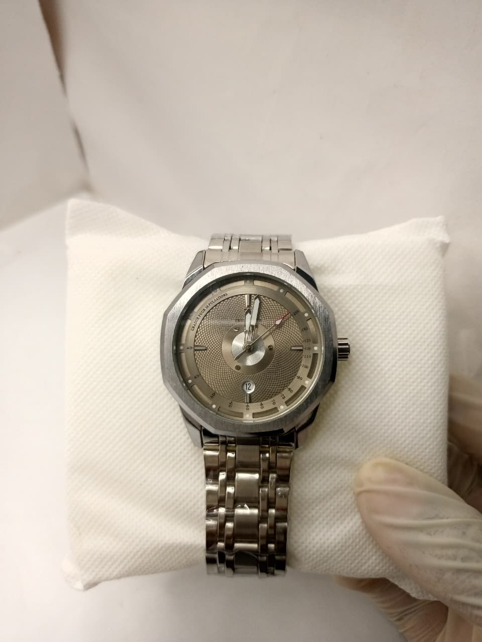 True worth men's  Silver Watch